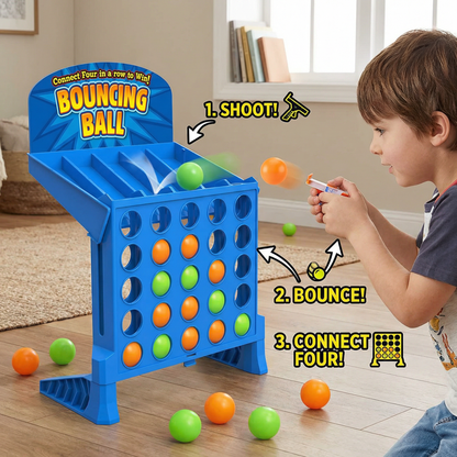Four in a Row Target Shooting Game