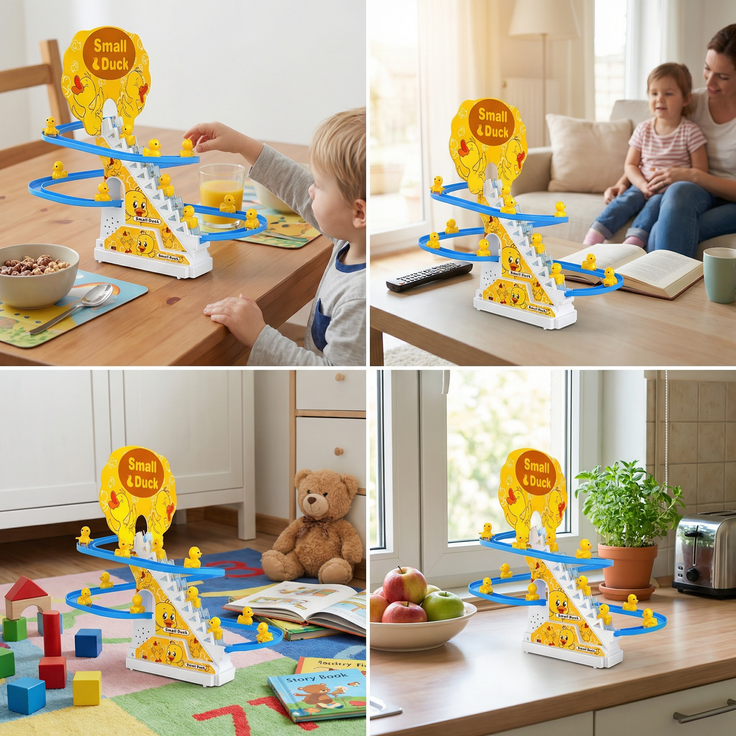 Duck Slide Roller Coaster Fun