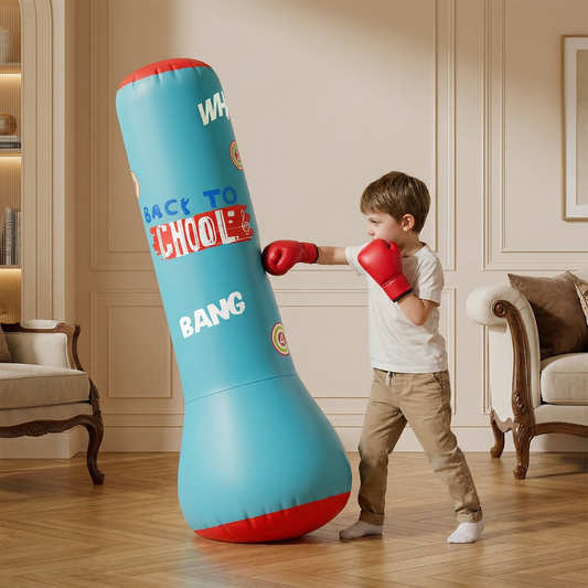 Inflatable Kids Boxing Punching Bag with Water Base