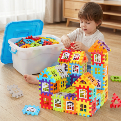 Montessori Window Building Blocks for Kids