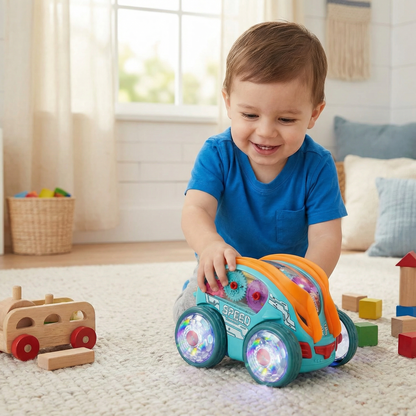 Light-up Tumble Toy Car