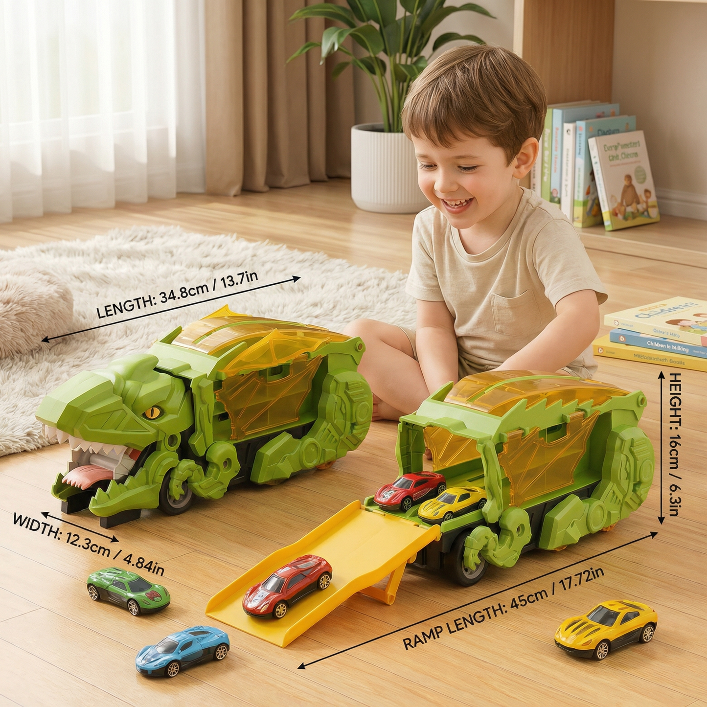 Dinosaur Car Play Truck