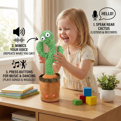 Speaking Cactus Toy for Kids