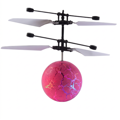 Hand-Controlled Flying LED Ball Drone for Kids