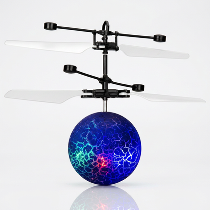 Hand-Controlled Flying LED Ball Drone for Kids