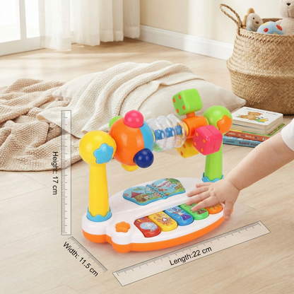 Musical 5-in-1 educational toy for babies