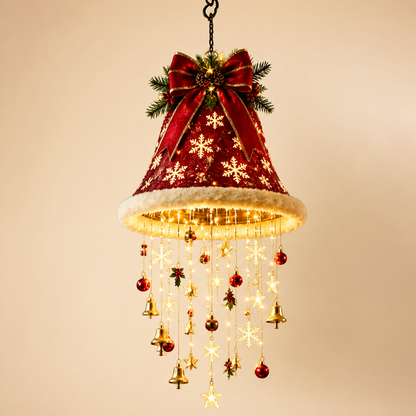 Christmas Santa Hat Lights with LED String Decorations