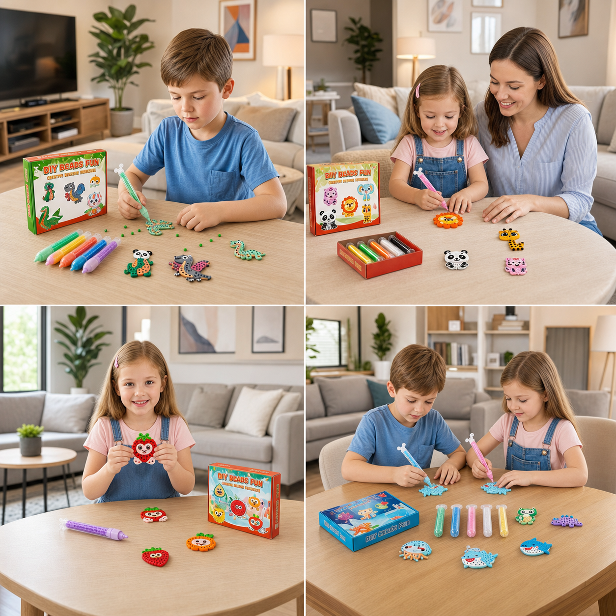 DIY Bead Art Pen Kit – Create & Decorate Animal Designs