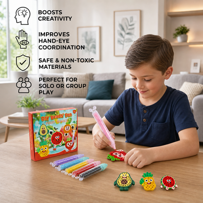 DIY Bead Art Pen Kit – Create & Decorate Animal Designs