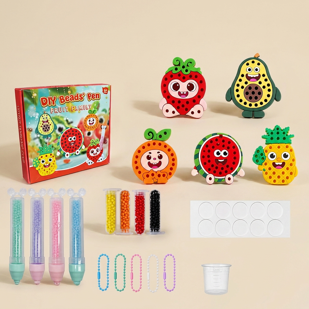 DIY Bead Art Pen Kit – Create & Decorate Animal Designs