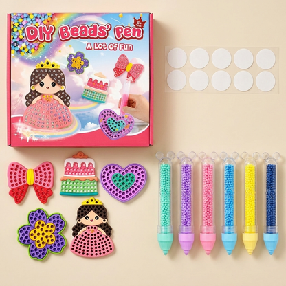 DIY Bead Art Pen Kit – Create & Decorate Animal Designs