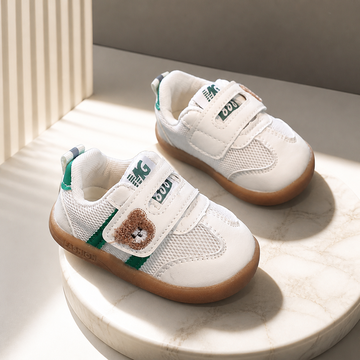 Breathable Baby & Toddler First Walking Shoes – Soft Sole & Non-Slip