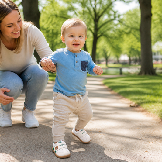 Breathable Baby & Toddler First Walking Shoes – Soft Sole & Non-Slip