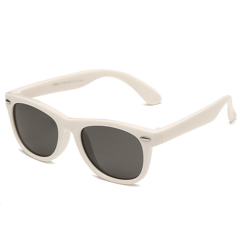 Kids flex sunglasses with flexible unbreakable frames