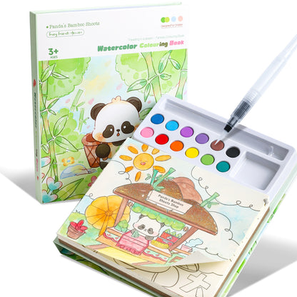 All-in-One Watercolour Painting Book
