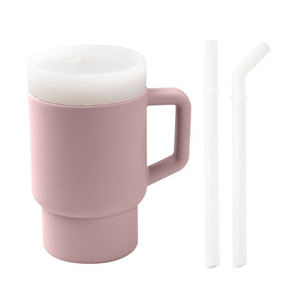 Leakproof Silicone Toddler Straw Cup