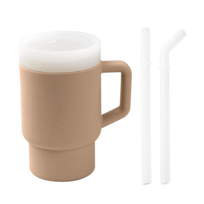 Leakproof Silicone Toddler Straw Cup