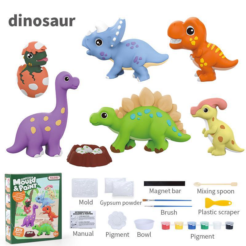 DIY Animal Plaster Painting Kit – Mold, Paint & Create Craft Set for Kids
