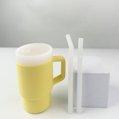 Leakproof Silicone Toddler Straw Cup