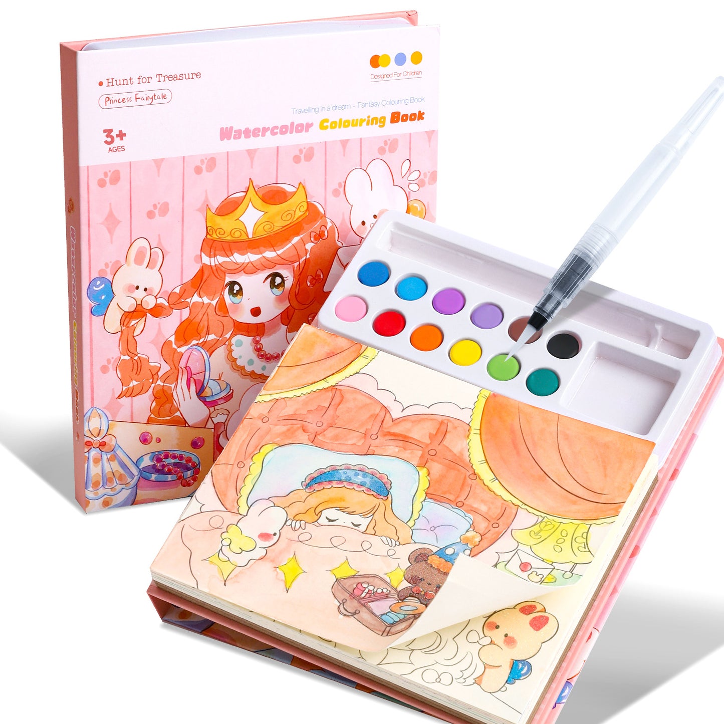 All-in-One Watercolour Painting Book