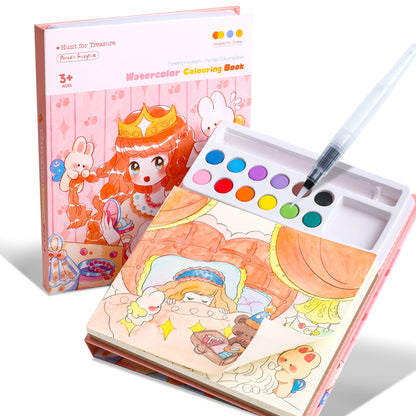 All-in-One Watercolour Painting Book