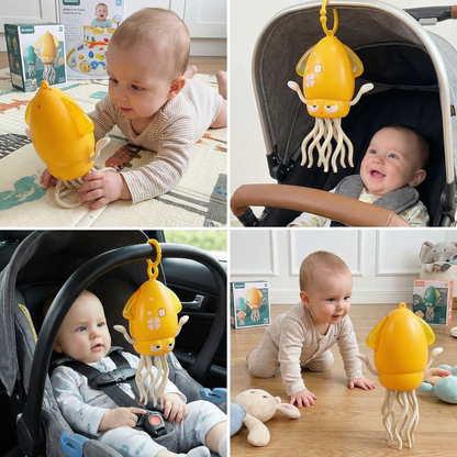 Dancing Squid Tummy Time Toy