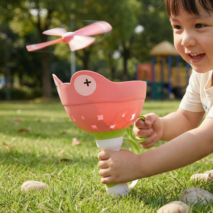 Flying Propeller Toy with String Starter