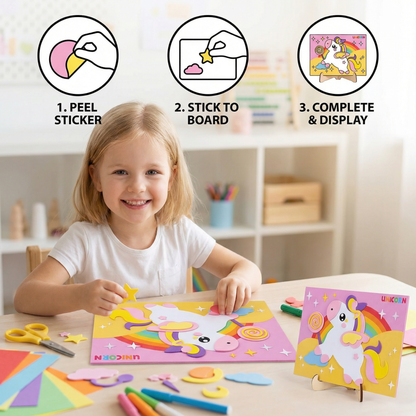 Creative Sticker Craft Set for Children