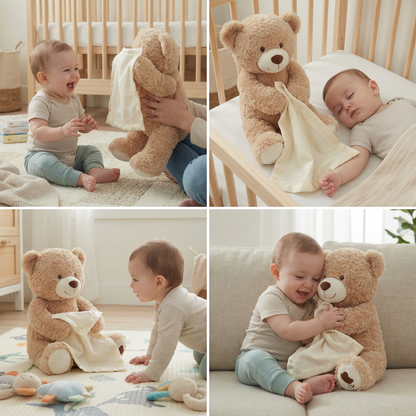 Peek-A-Boo-Teddy - Interactive Plush Toy