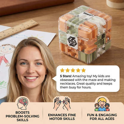 3D Maze Puzzle Cube
