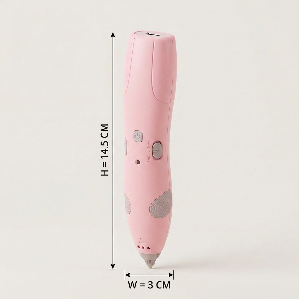 Low-Temperature 3D Pen Set for Kids – Safe DIY STEM Drawing Kit