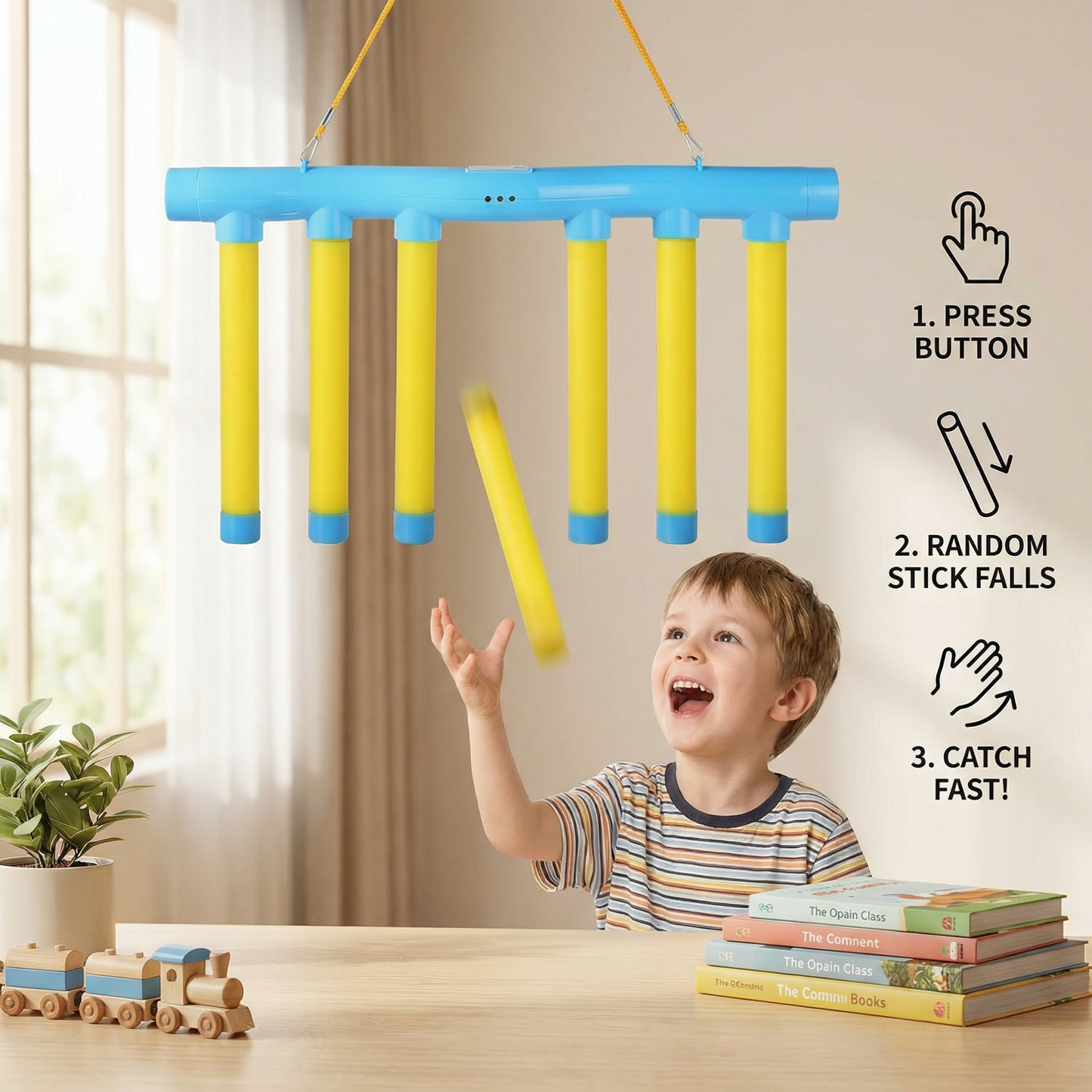 Falling Sticks Kids Reaction Game
