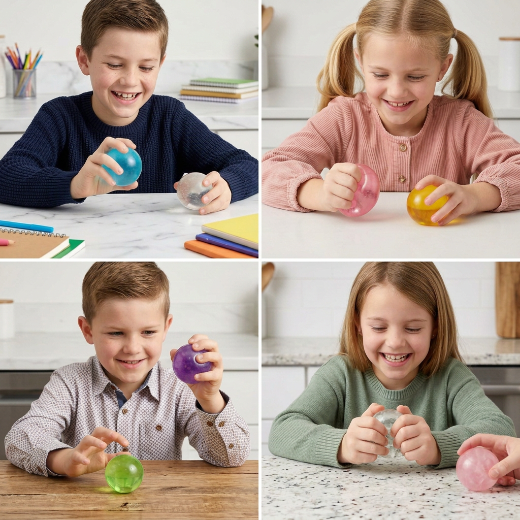 Coconut Oil Stress Relief Squishy Ball