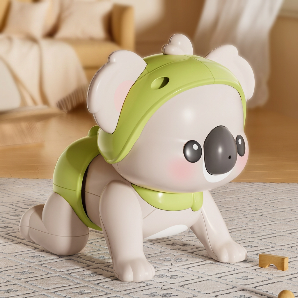 Interactive Crawling Baby Toy with Music & Voice Recording