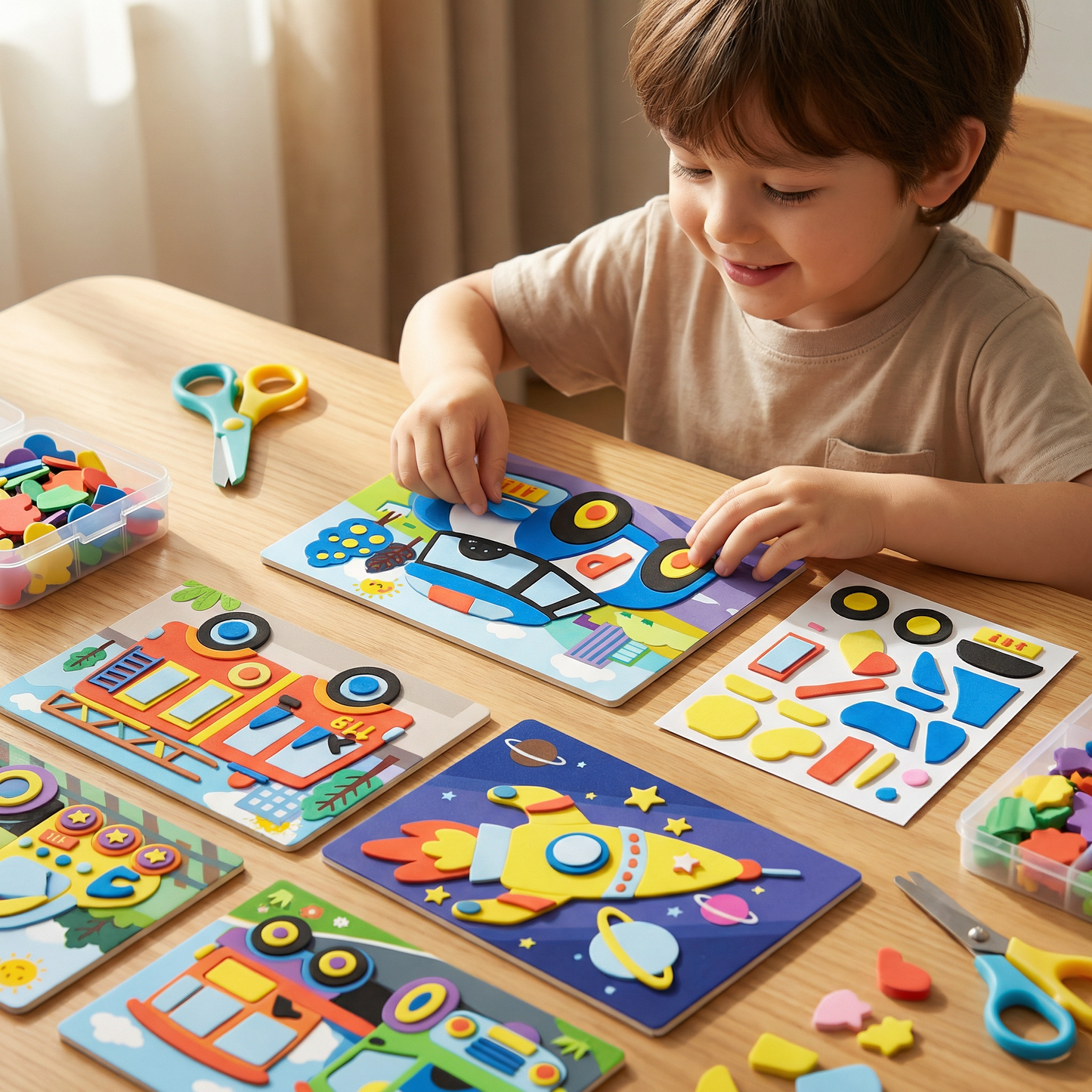 Creative Sticker Craft Set for Children
