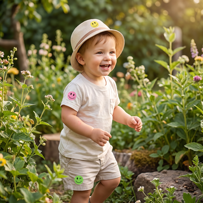 Natural mosquite repellent stickers for kids and babies