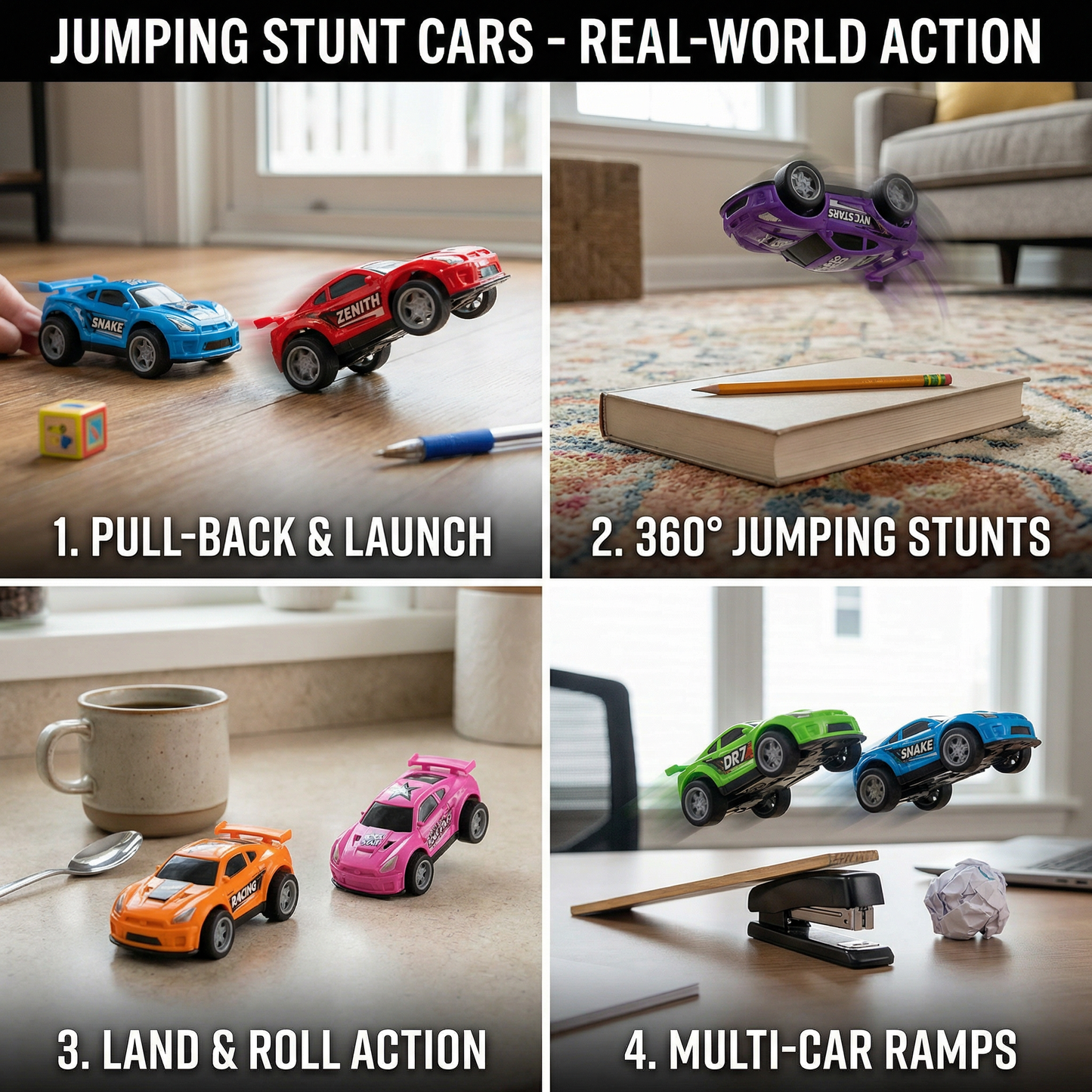 Jumping Stunt Cars