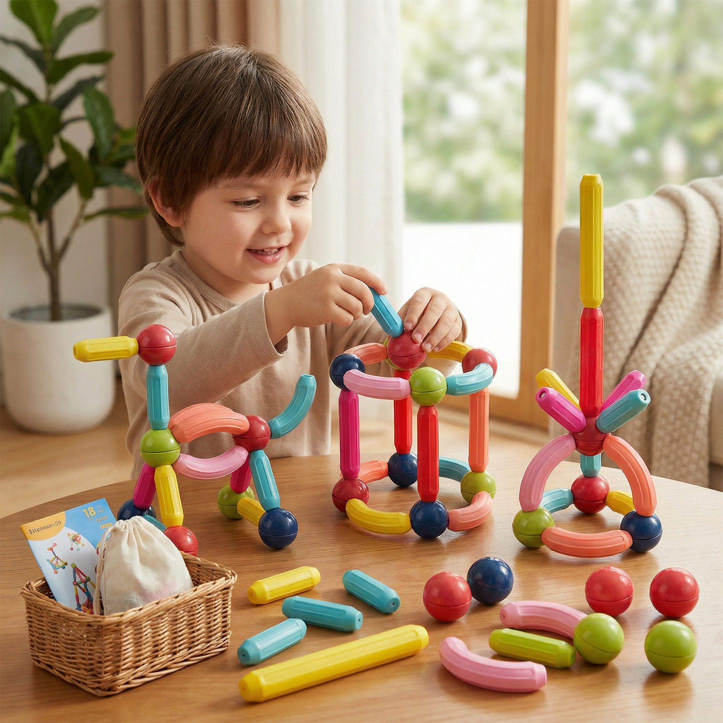 Magnetic Building Blocks