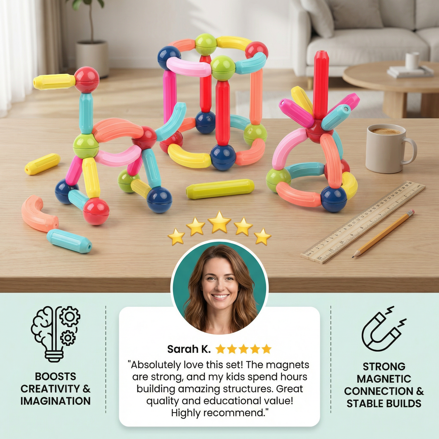 Magnetic Building Blocks