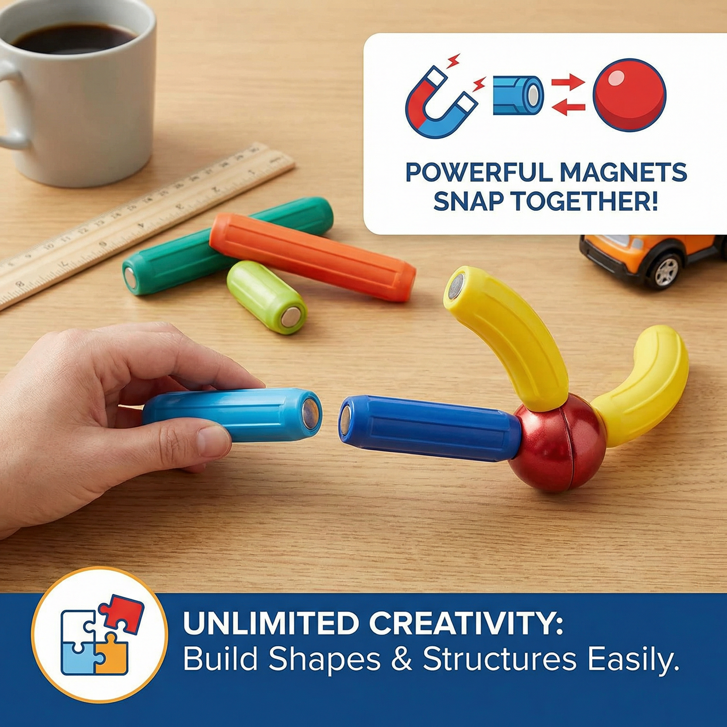 Magnetic Building Blocks