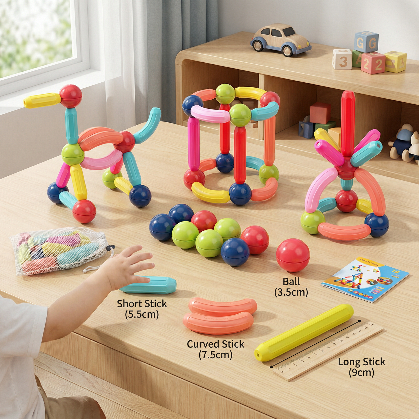 Magnetic Building Blocks