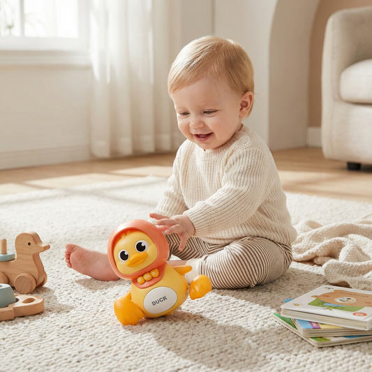 Wobbling Duck Family Kids Toy