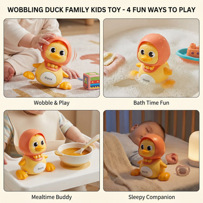 Wobbling Duck Family Kids Toy