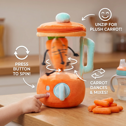 Funny Carrot Mixing Kids Plush Toy