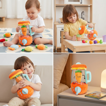 Funny Carrot Mixing Kids Plush Toy