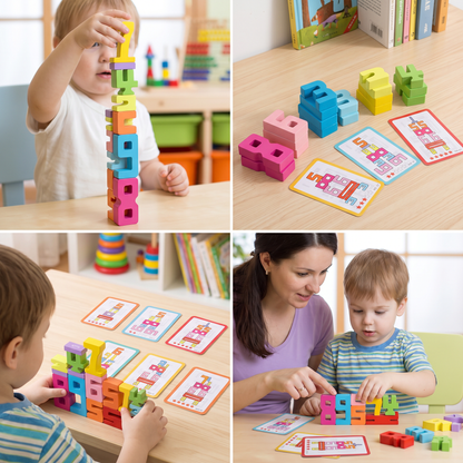 Educational Maths and Numbers Learning Blocks