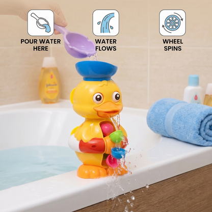 Water Wheel Bath Duck Toy