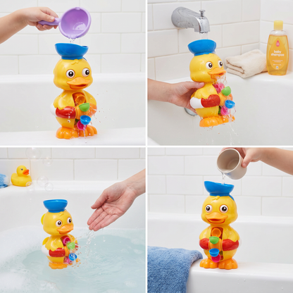 Water Wheel Bath Duck Toy