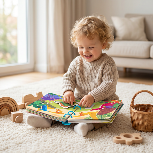 BusyBook - Montessori Durable Story Book