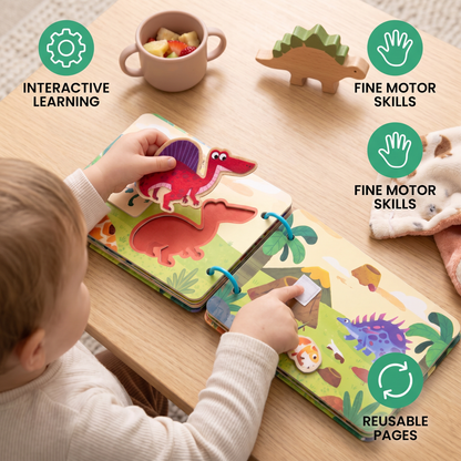 BusyBook - Montessori Durable Story Book
